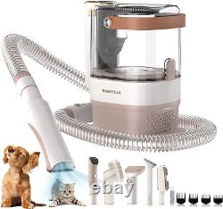 Aspirateur de toilettage pour animaux de compagnie DOWYLIK, aspirateur de toilettage pour chien de 3,5 L pour la perte de poils, 15Kpa 5