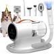 Aspirateur Pour Poils De Chien & Kit De Toilettage, Aspirateur De Toilettage Pour Animaux De Compagnie 12000pa, Grande Capacité De 2l