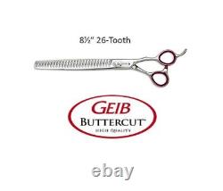 Geib Buttercut GATOR 26 Dent 8.5 THINNING Blender SHEAR Ciseaux de Toilettage pour Animaux