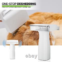 Kit d'aspiration et de soufflage pour toilettage d'animaux domestiques - Sèche-cheveux pour chien avec tondeuse, tailleuse, brosse et outil de nettoyage.