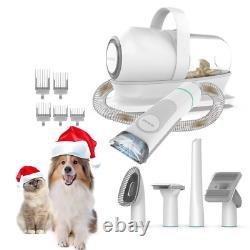 'Kit de toilettage pour animaux de compagnie Neabot P1 Pro avec aspiration d'aspirateur, tondeuses pour chiens à faible bruit avec...'
