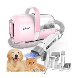 Kit de toilettage pour chien Afloia, aspirateur de toilettage pour animaux de compagnie et coupe-ongles pour chien Trimmer Grin