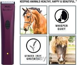 Kit de tondeuse sans fil pour animaux WAHL Professional Bravmini+ pour chiens, chats et chevaux