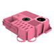 Poste De Travail Shernbao Pro Caddy De Rangement Pour Toiletteur Rose Pour Chien Et Animal De Compagnie