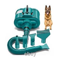Sèche-cheveux de toilettage pour chien à vitesse variable PetLife pour chiens de taille moyenne/grande, moteur double