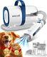 Tondeuse Pour Chien Avec Aspirateur à Poils, Aspire 99% Des Poils D'animaux Domestiques, Machine De Coupe Silencieuse