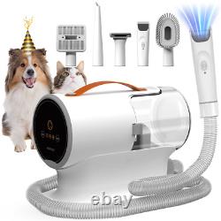 Trousse de toilettage pour animaux de compagnie PG100 et aspirateur, outils professionnels de toilettage pour chiens C