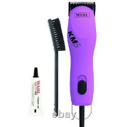 Wahl KM5 Rotary 2-Vitesse Professionnel Chien Chat Tondeuse de Toilettage pour Animaux de Compagnie, Rose